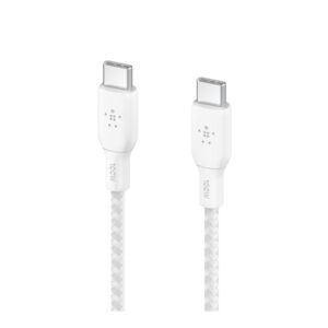 Belkin BoostCharge - Cabo USB - USB-C (M) para USB-C (M) - 2 m - branco