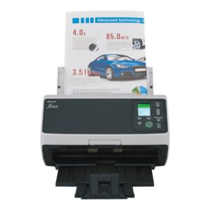 Ricoh fi-8170 - Escaneador de documento - CIS duplo - Duplex - 216 x 355.6 mm - 600 ppp x 600 ppp - até 70 ppm (mono) / até 70 ppm (cor) - ADF (100 folhas) - até 10000 varreduras por dia - USB 3.2 Gen 1, Gigabit LAN - para P/N: PA03770-0015, PA03810-