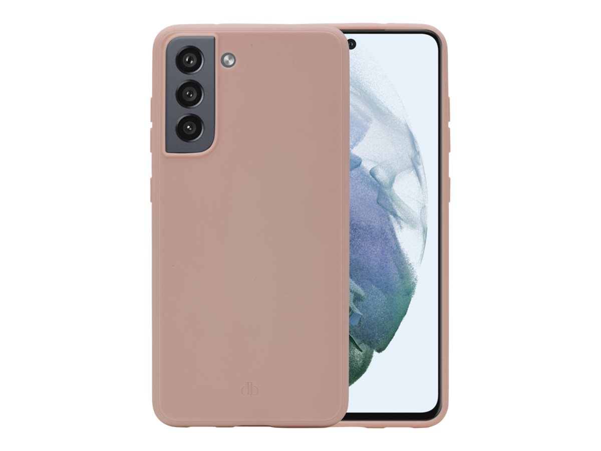 dbramante1928 Greenland - Tampa posterior para telemóvel - 100% plástico reciclado - areia rosa - para Samsung Galaxy S21 FE 5G