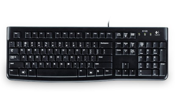 Logitech K120 - Teclado - USB - Alemão - OEM - Image 2