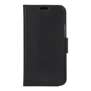 dbramante1928 Copenhagen Slim - Capa flip cover para telemóvel - couro com granulação plena - preto - para Apple iPhone 13 mini