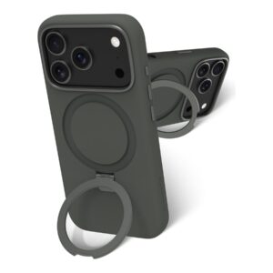 dbramante1928 Roskilde Kick - Tampa posterior para telemóvel - compatibilidade MagSafe - sombra da floresta - para Apple iPhone 17 Pro