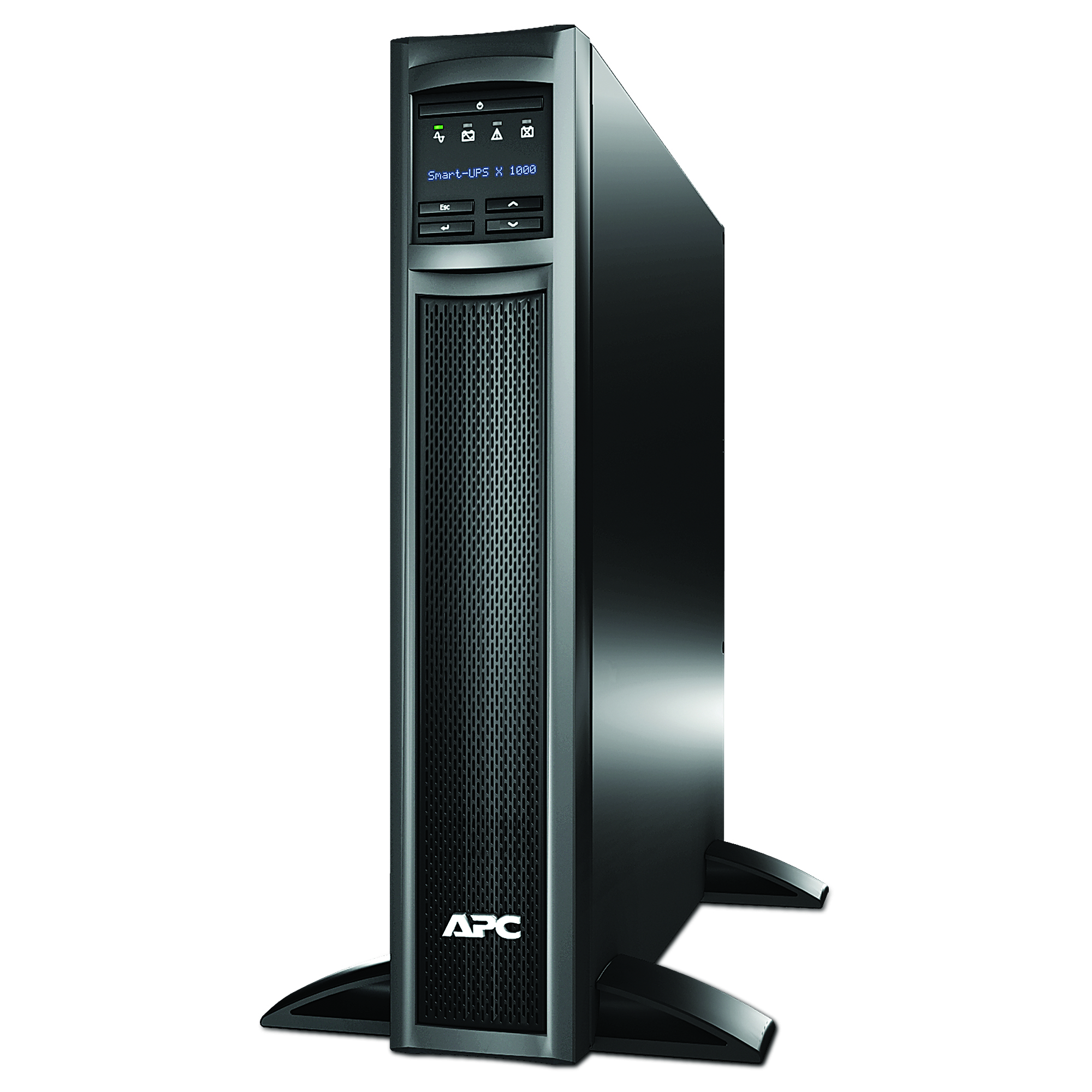 APC Smart-UPS X 1000 Rack/Tower LCD - UPS (montável em bastidor) - AC 230 V - 800 Watt - 1000 VA - RS-232, USB - conectores de saída: 8 - 2U - preto - Image 5