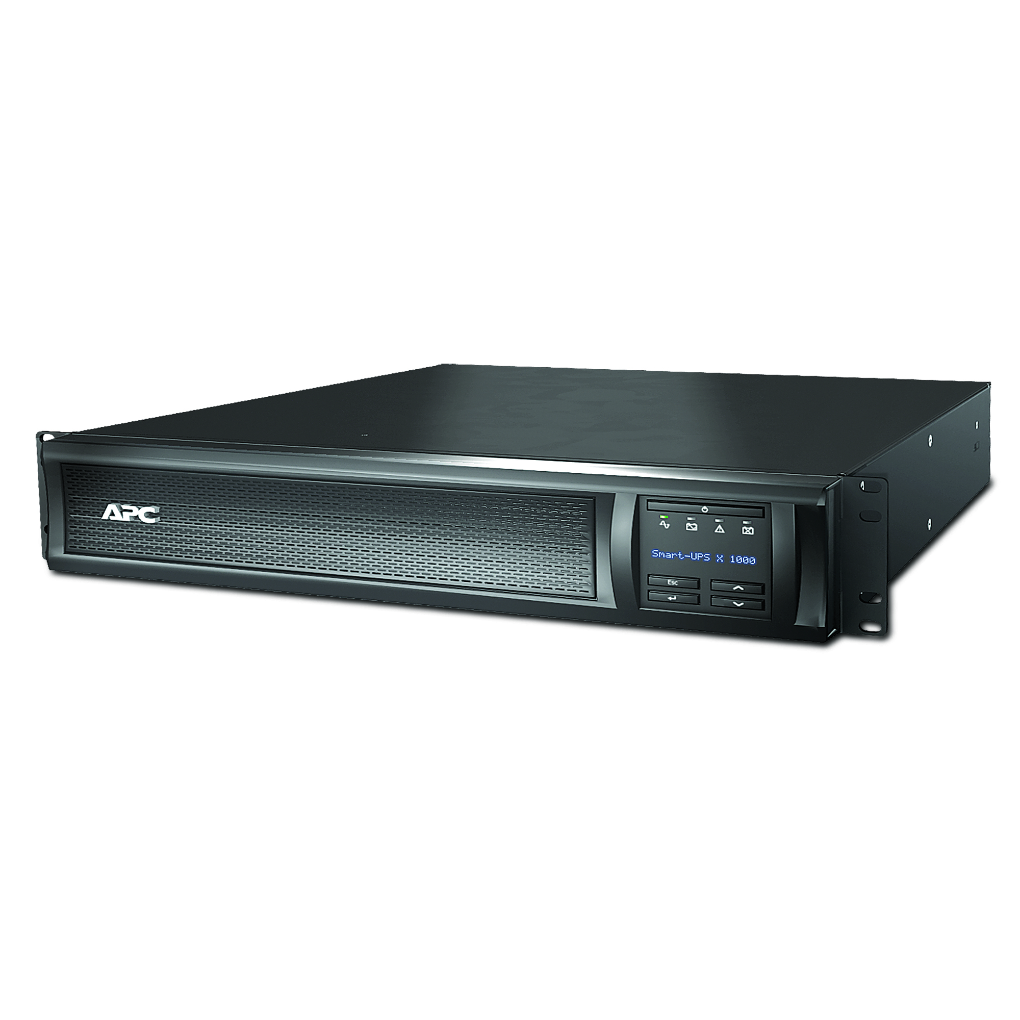 APC Smart-UPS X 1000 Rack/Tower LCD - UPS (montável em bastidor) - AC 230 V - 800 Watt - 1000 VA - RS-232, USB - conectores de saída: 8 - 2U - preto