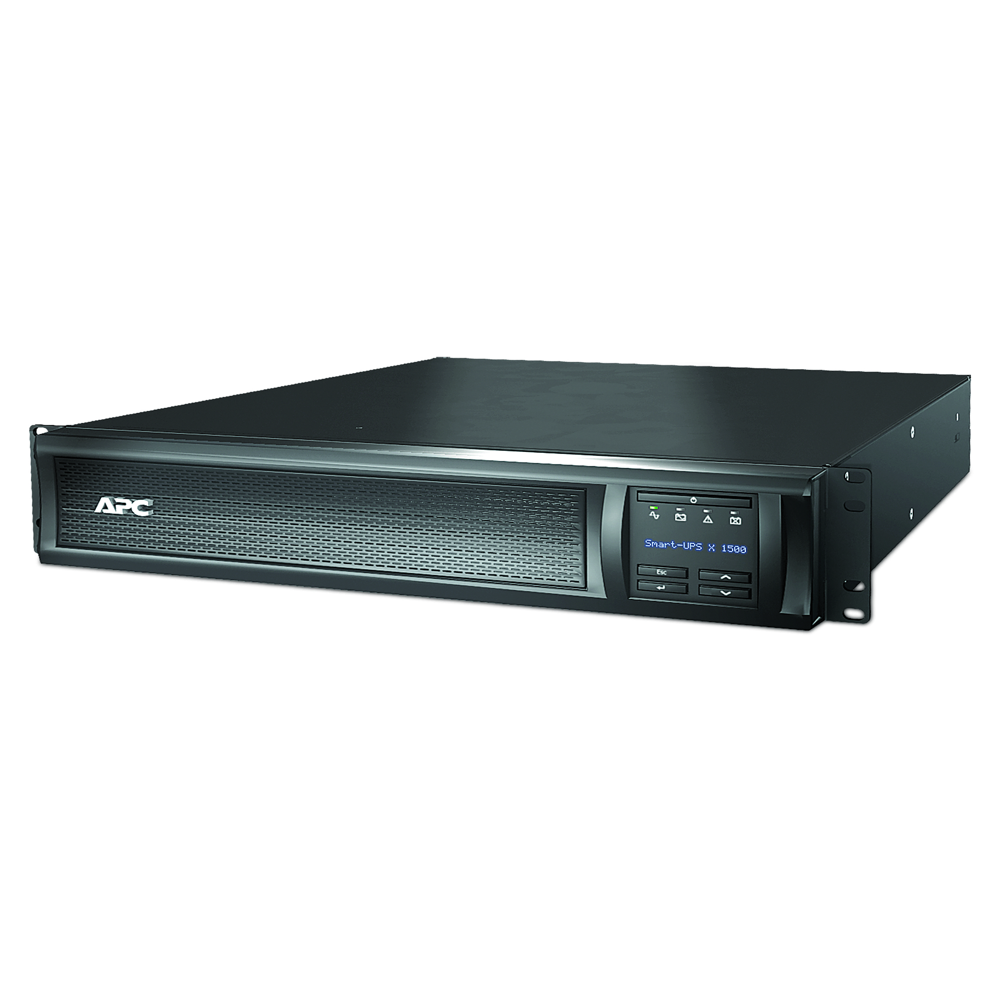 APC Smart-UPS X 1500 Rack/Tower LCD - UPS (montável em bastidor) - AC 230 V - 1200 Watt - 1500 VA - RS-232, USB - conectores de saída: 8 - 2U - preto - para P/N: AR4018SPX432, AR4024SP, AR4024SPX429, AR4024SPX431, AR4024SPX432, NBWL0356A