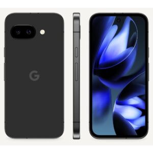 Google Pixel 9A - 5G smartphone - SIM duplo - RAM 8 GB / Memória Interna 256 GB - ecrã pOLED - 6.3" - 2424 x 1080 pixeis (120 Hz) - 2x câmaras traseiras 48 MP, 13 MP - front camera 13 MP - obsidiana
