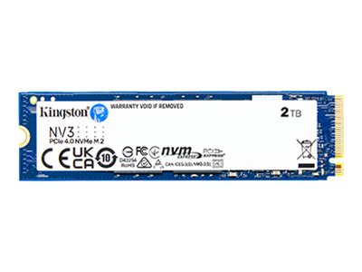 Kingston NV3 - SSD - 2 TB - interna - M.2 2280 - PCIe 4.0 x4 (NVMe)