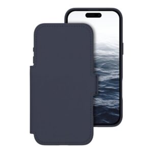 dbramante1928 Lynge - Capa flip cover para telemóvel - compatibilidade MagSafe - água profunda - para Apple iPhone 17 Pro Max