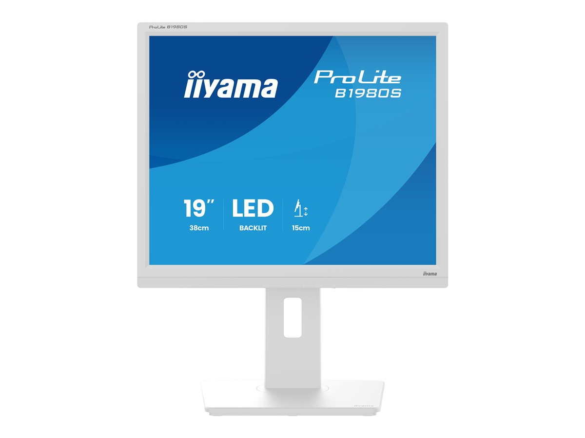 iiyama ProLite B1980S-W1 - Monitor LED - 19" - 1280 x 1024 @ 75 Hz - TN - Image 2