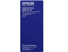 Epson ERC 31B - Preto - fita de impressão - para TM 930, 930II, 950, H5000II, H5000IIP, U590, U590 (112U), U590-151, U590P, U950, U950P