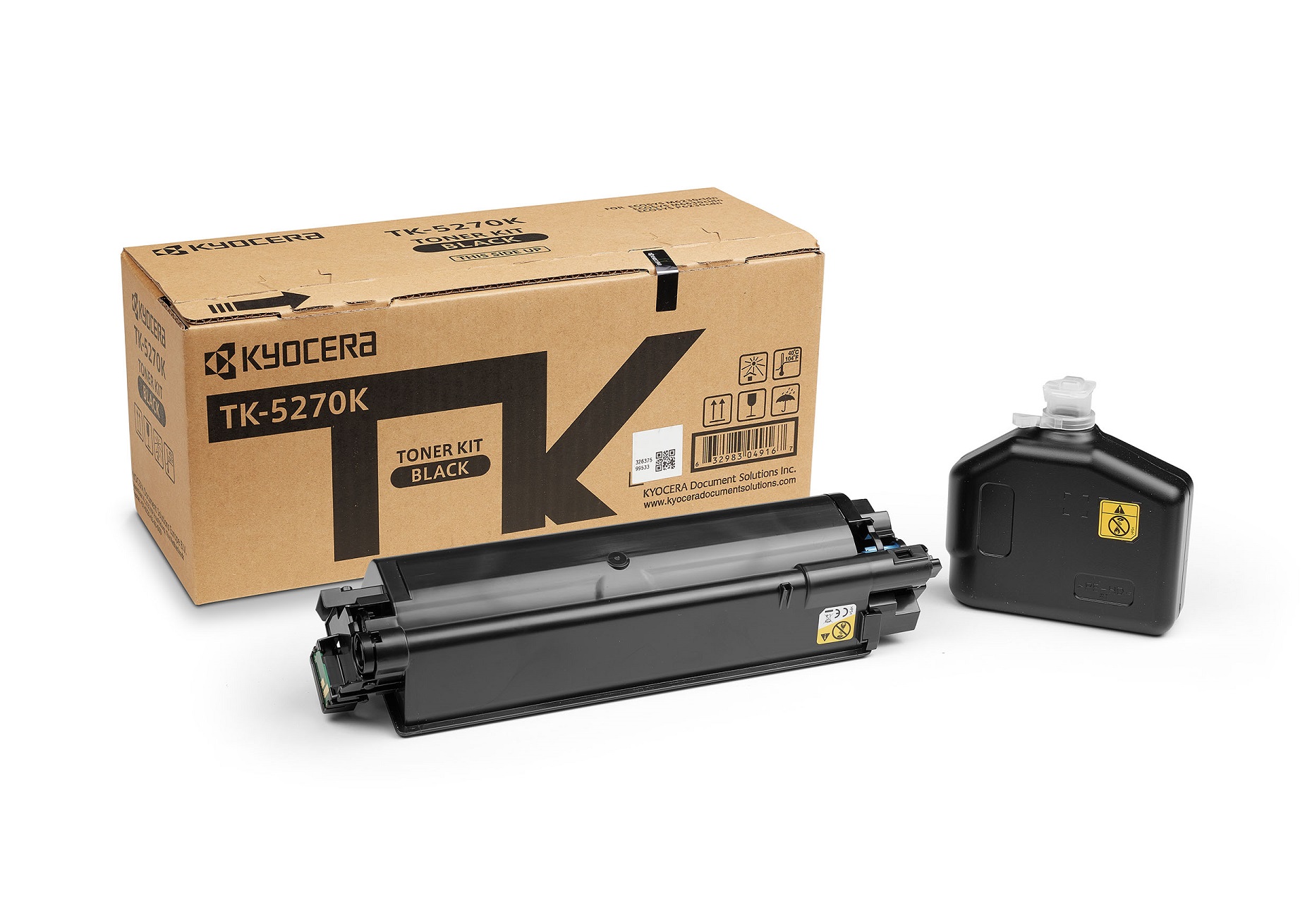 Kyocera TK 5270K - Preto - original - cartucho de toner - para ECOSYS M6230, M6630, P6230 - Image 2
