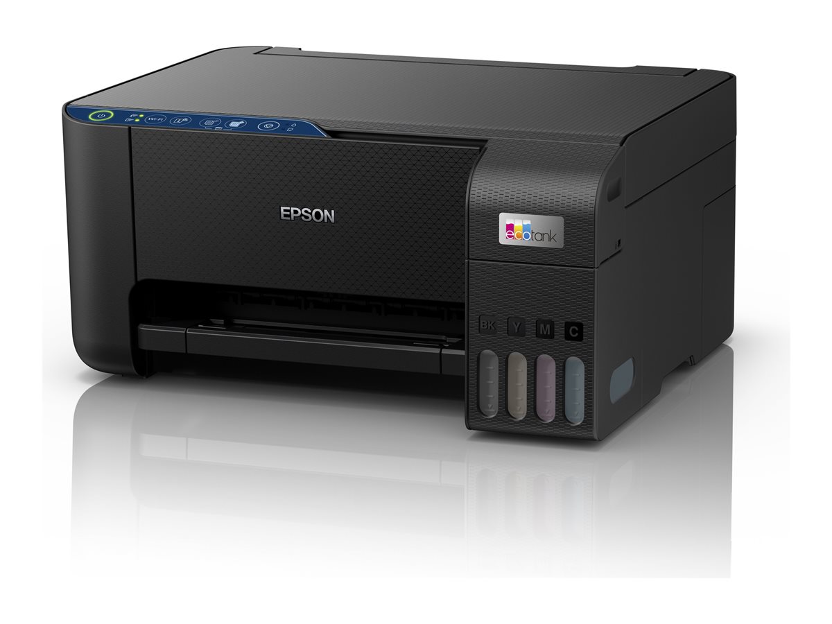 Epson EcoTank ET-2861 - Impressora multi-funções - a cores - jacto de tinta - ITS - A4 (media) - até 10 ppm (impressão) - 100 folhas - Wi-Fi, USB - preto