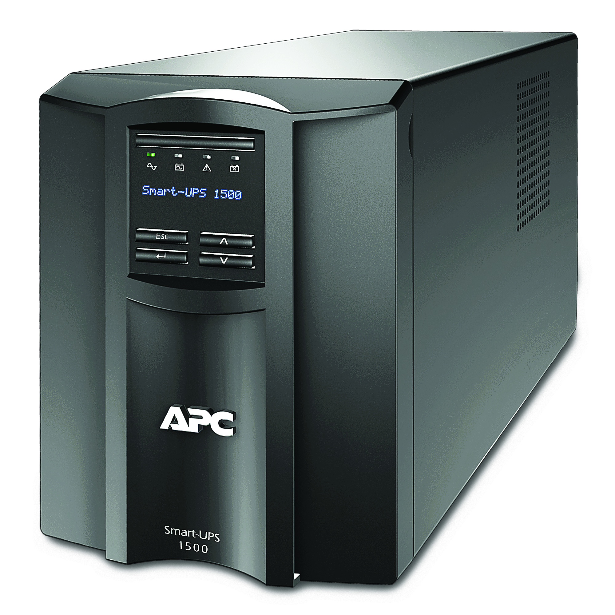 APC Smart-UPS SMT1500IC - UPS - AC 220/230/240 V - 1000 Watt - 1500 VA - RS-232, USB - conectores de saída: 8 - preto - com APC SmartConnect