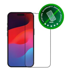 dbramante1928 Eco-shield - Protector de ecrã para telemóvel - cor da moldura preto - para Apple iPhone 15 Pro