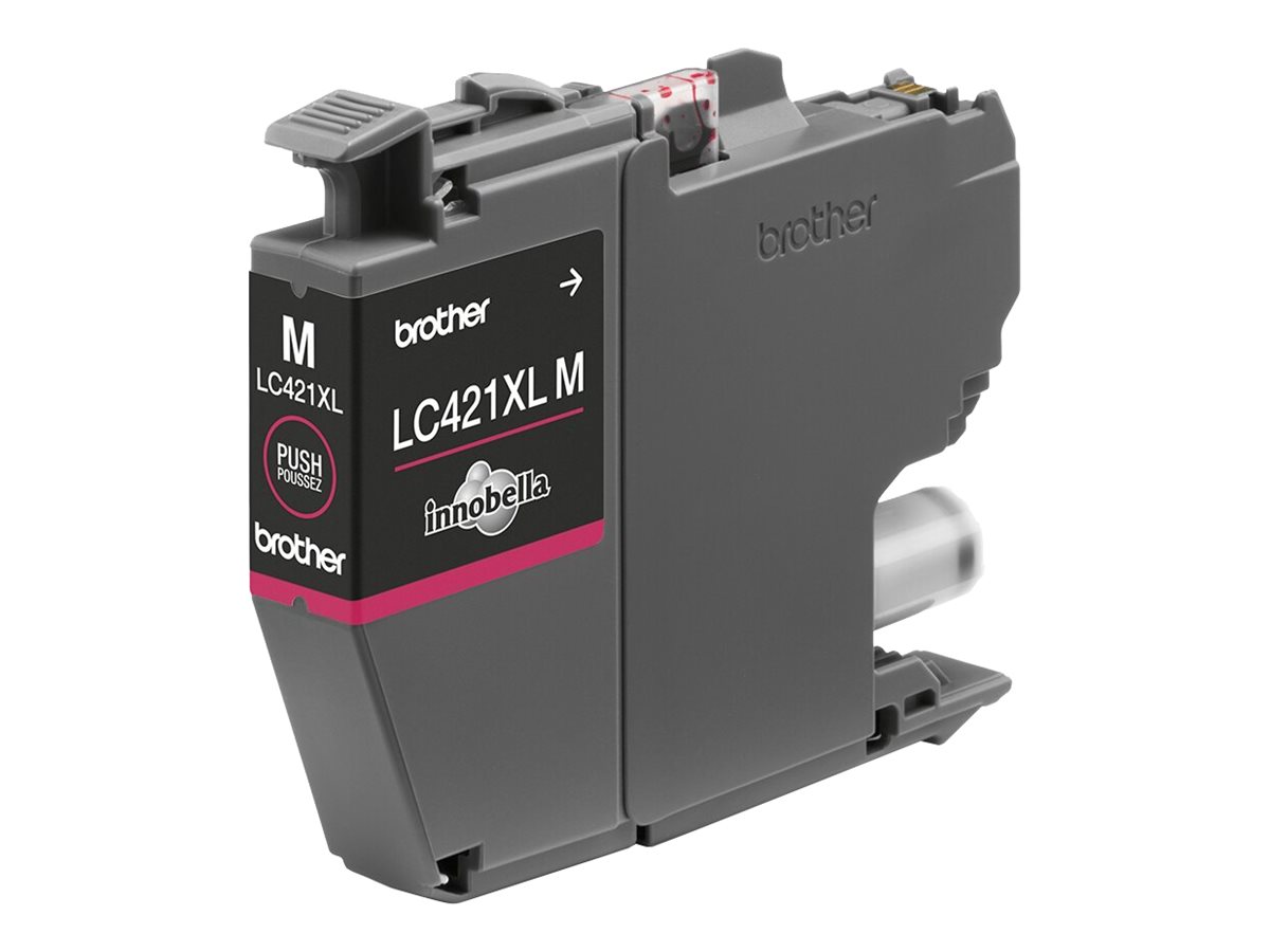 Brother LC421XLM - Alto Rendimento - magenta - original - tinteiro - para Brother DCP-J1140DW, DCP-J1800DW, MFC-J1010DW, MFC-J1012DW - Image 2
