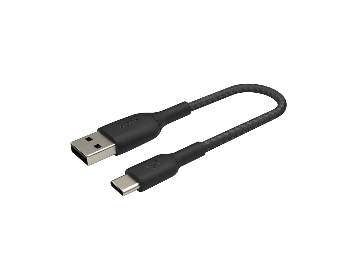 Belkin BoostCharge - Cabo USB - USB-C (M) para USB (M) - 15 cm - preto