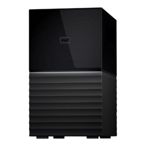 WD My Book Duo WDBFBE0280JBK - Matriz de disco rígido - 28 TB - 2 baias - HDD 14 TB x 2 - USB 3.1 Gen 1 (externo)