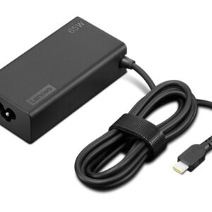 Lenovo - Adaptador de corrente USB-C - AC 100-240 V - 65 Watt - preto