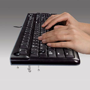 Logitech K120 - Teclado - USB - QWERTY - Padrão internacional americano - Image 5