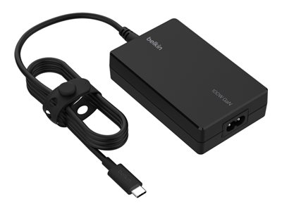 Belkin Connect USB-C Core - Adaptador de alimentação - tecnologia GaN - 100 Watt - PD (USB-C) - preto