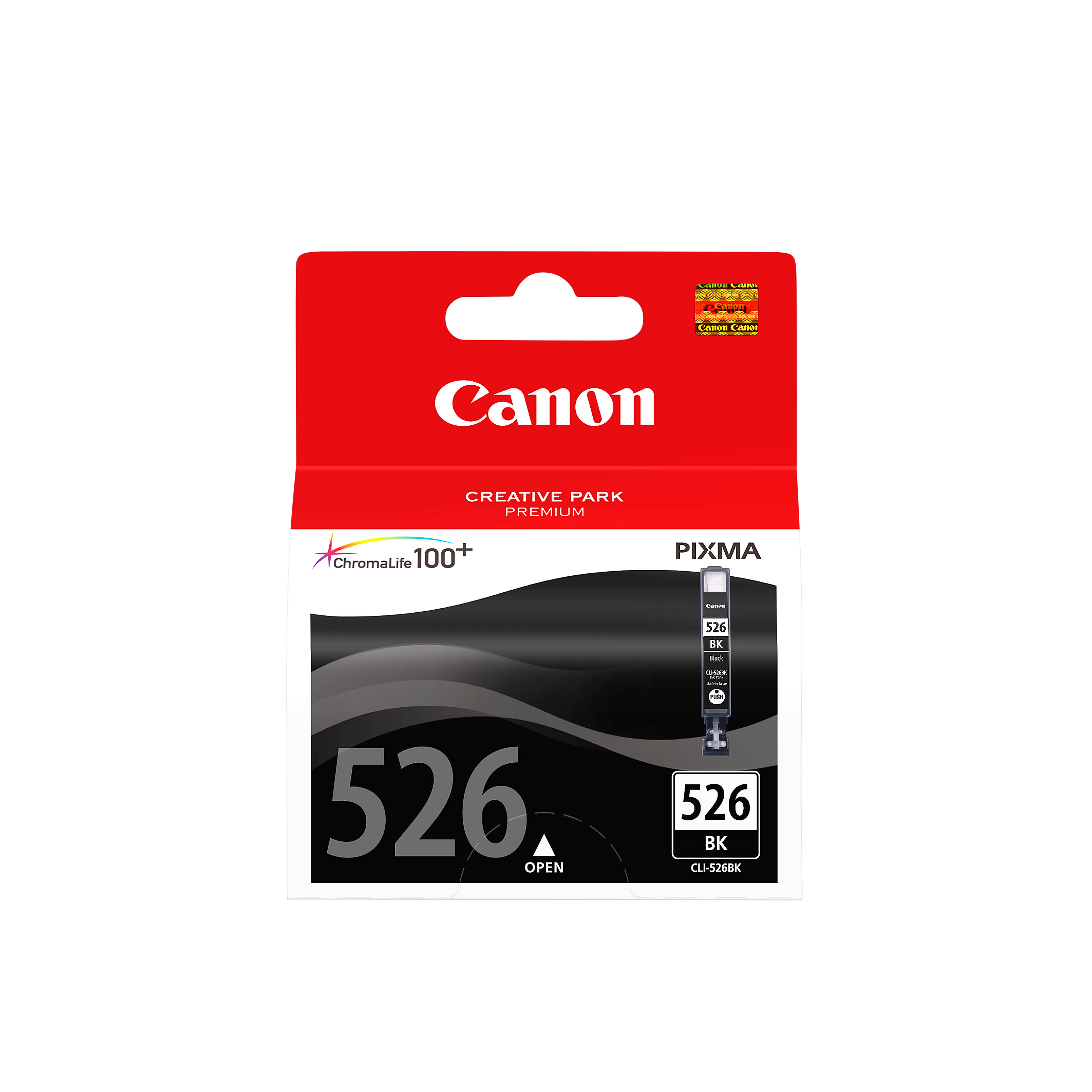 Canon CLI-526BK - Preto - original - tanque de tinta - para PIXMA iP4950, iX6550, MG5250, MG5350, MG6150, MG6250, MG8150, MG8250, MX715, MX885, MX895