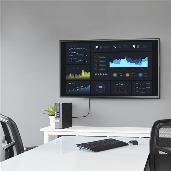 StarTech.com DisplayPort to DVI Cable - 6ft / 2m - 1920 x 1200 - M/M DP to DVI Adapter Cable Passive DisplayPort Monitor Cable (DP2DVI2MM6) - Cabo adaptador - DVI-D (M) para DisplayPort (M) - 1.8 m - preto - Image 3