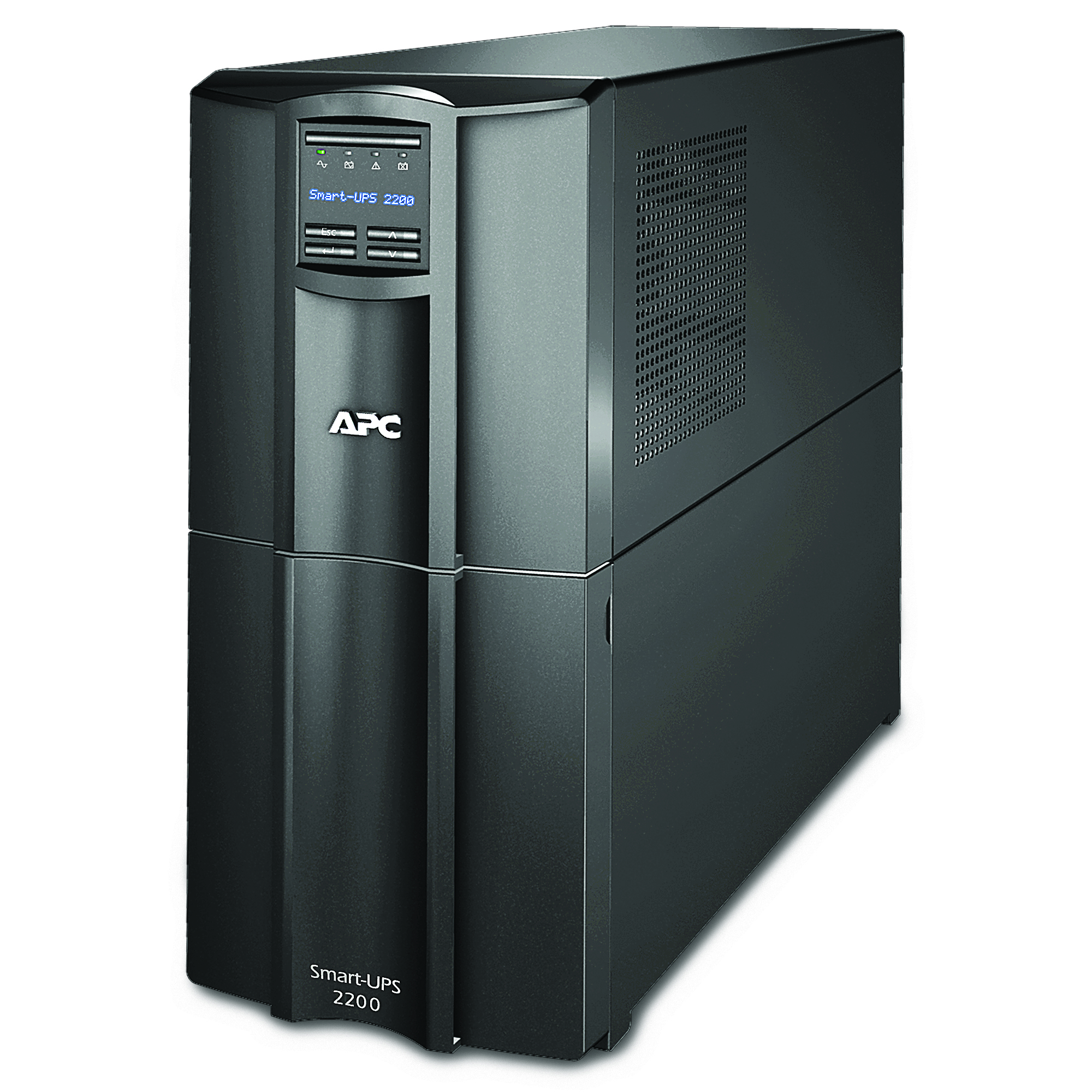 APC Smart-UPS SMT2200IC - UPS - AC 220/230/240 V - 1980 Watt - 2200 VA - ácido de chumbo - RS-232, USB - conectores de saída: 9 - preto - com APC SmartConnect
