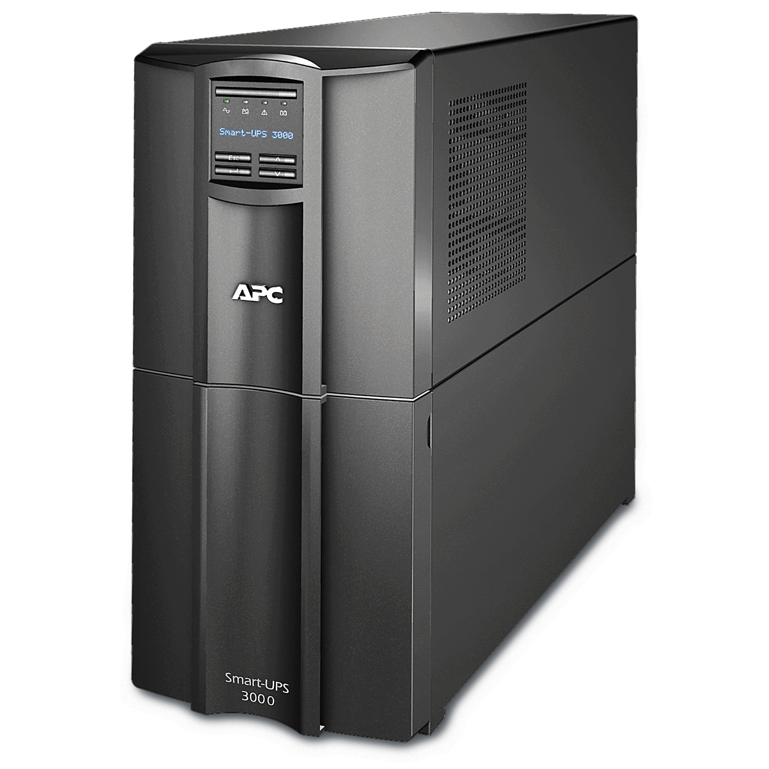 APC Smart-UPS SMT3000IC - UPS - AC 220/230/240 V - 2700 Watt - 3000 VA - RS-232, USB - conectores de saída: 9 - preto - com APC SmartConnect