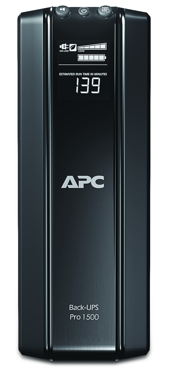 APC Back-UPS Pro 1500 - UPS - AC 230 V - 865 Watt - 1500 VA - RS-232, USB - conectores de saída: 10 - preto - Image 5