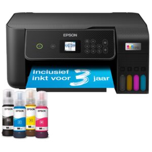 Epson EcoTank ET-2871 - Impressora multi-funções - a cores - jacto de tinta - ITS - A4 (media) - até 10 ppm (impressão) - 100 folhas - Wi-Fi, USB - preto