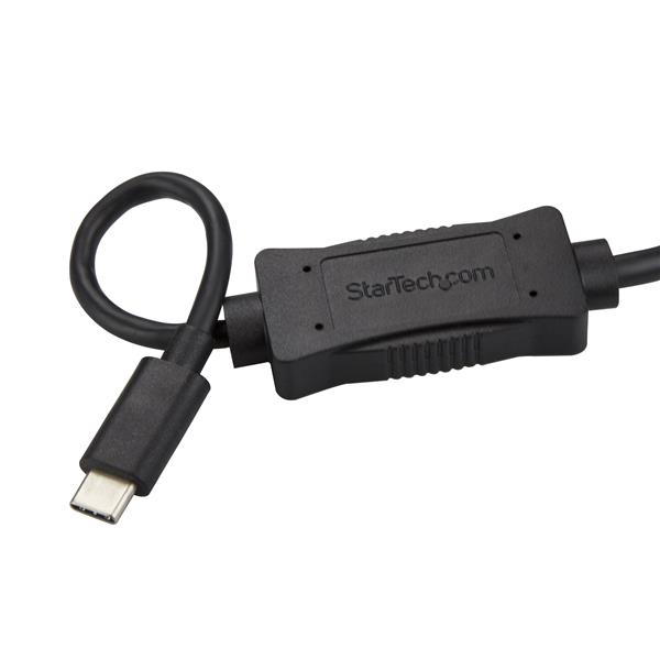 StarTech.com USB C to eSATA Cable - 3 ft / 1m - 5Gbp - For HDD / SSD / ODD - External Hard Drive Adapter - USB 3.0 to eSATA Converter (USB3C2ESAT3) - Controlador de memória - SATA 6Gb/s - USB 3.0 - preto