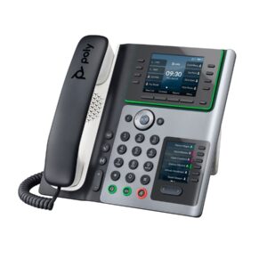 Poly Edge E450 - Telefone VoIP com identificação do chamador/chamada em espera - tridirecional capacidade de chamada - SIP, SDP - Replaces Poly SKU 2200-87030-025