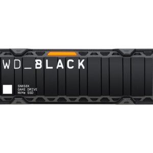 WD_BLACK SN850X WDS200T2XHE - SSD - encriptado - 2 TB - interna - M.2 2280 - PCIe 4.0 x4 (NVMe) - TCG Opal Encryption 2.01 - dissipador de calor integrado