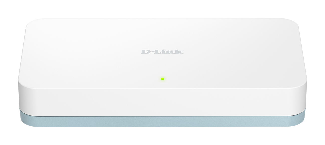 D-Link DGS 1008D - Interruptor - sem gestão - 8 x 10/100/1000 - desktop