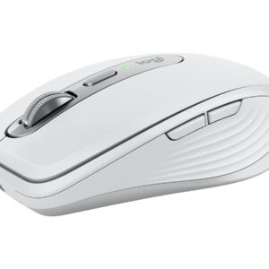 Logitech MX Anywhere 3S - Rato - óptico - 6 botões - sem fios - Bluetooth - cinza pálido