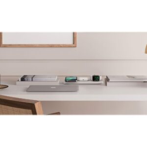 Belkin BoostCharge Pro 3-in-1 - Almofada de carregamento sem fios - Fast Charge - branco
