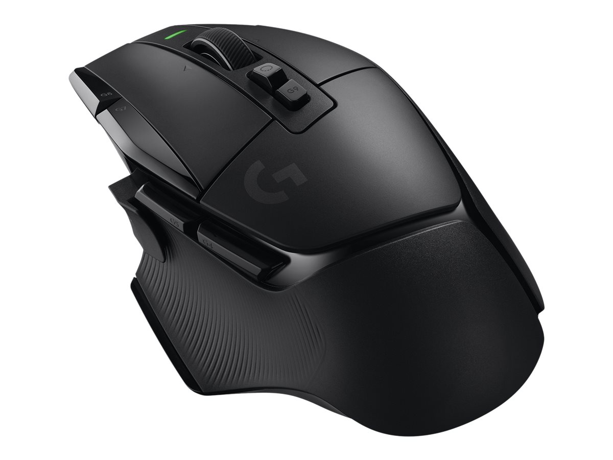 Logitech G G502 X LIGHTSPEED - Rato - óptico - 8 botões - sem fios - 2.4 GHz - recetor USB Logitech LIGHTSPEED - preto