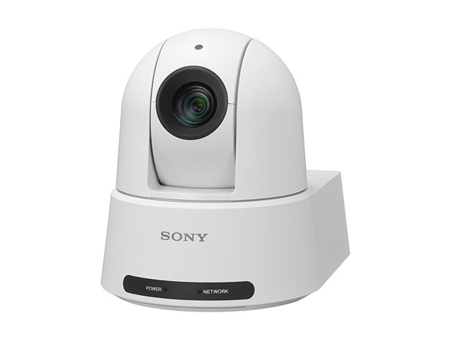 Sony SRG-A12 - Câmara de conferência - PTZ - torre - a cores (Dia&Noite) - 8.5 MP - 3840 x 2160 - íris automática - motorizado - 1700 TVL - áudio - HDMI, SDI - LAN - H.264, H.265 - PoE Plus Class 4