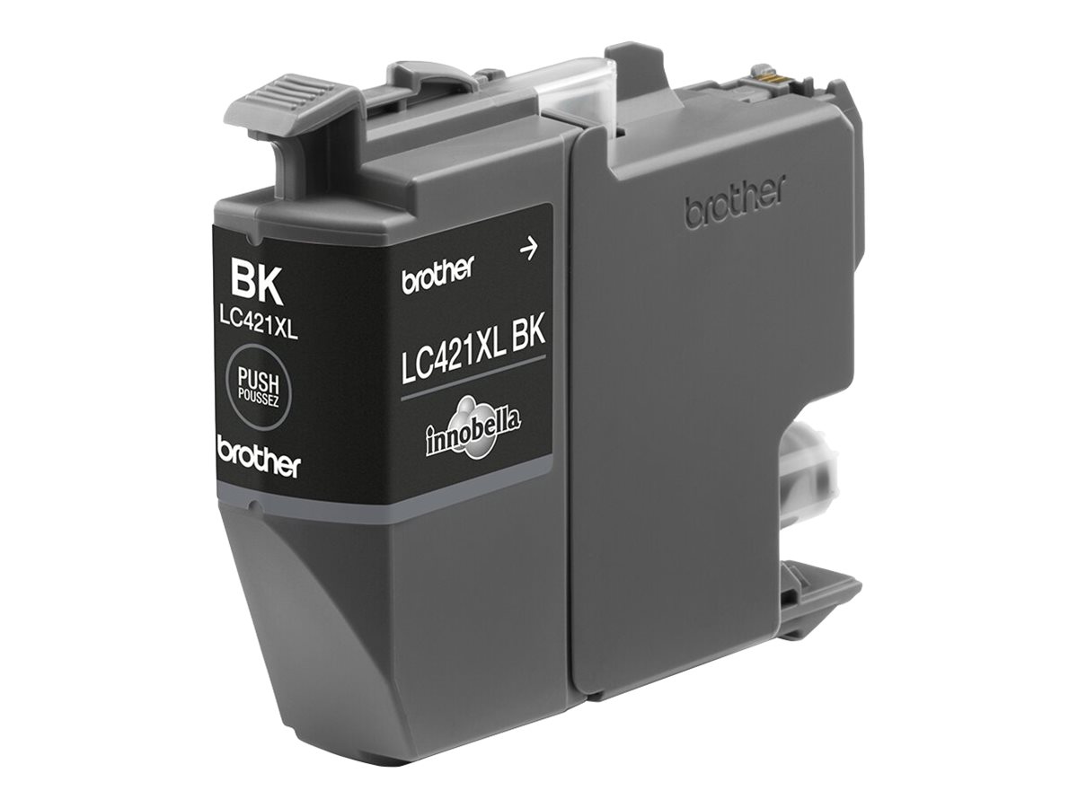 Brother LC421XLBK - Alto Rendimento - preto - original - tinteiro - para Brother DCP-J1140DW, DCP-J1800DW, MFC-J1010DW, MFC-J1012DW - Image 2