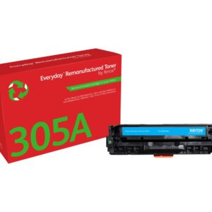 Everyday Cyan Toner compatible with HP 305A (CE411A), Standard Capacity