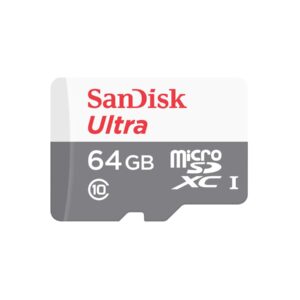 SanDisk Ultra - Cartão de memória flash (adaptador microSDHC a SD Incluído) - 64 GB - Class 10 - microSDXC UHS-I