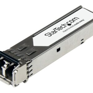 StarTech.com HPE J9150D Compatible SFP+ Module, 10GBASE-SR, 10GbE Multi Mode Fiber Optic Transceiver, 10GE Gigabit Ethernet SFP+, LC Connector, 300m, 850nm, DDM, HPE FlexFabric, 6120XG, 6120G - Lifetime Warranty (J9150D-ST) - Módulo de transceptor SF