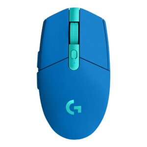 Logitech G G305 - Rato - óptico - 6 botões - sem fios - 2.4 GHz - receptor sem fio USB - azul