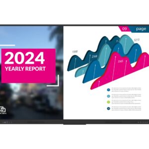 Avocor AVE-5550 - 55" Classe Diagonal E-Series ecrã LCD com luz de fundo LED - interativa - com ecrã tátil (multi-touch) - Android - 4K UHD (2160p) 3840 x 2160 - LED de iluminação directa