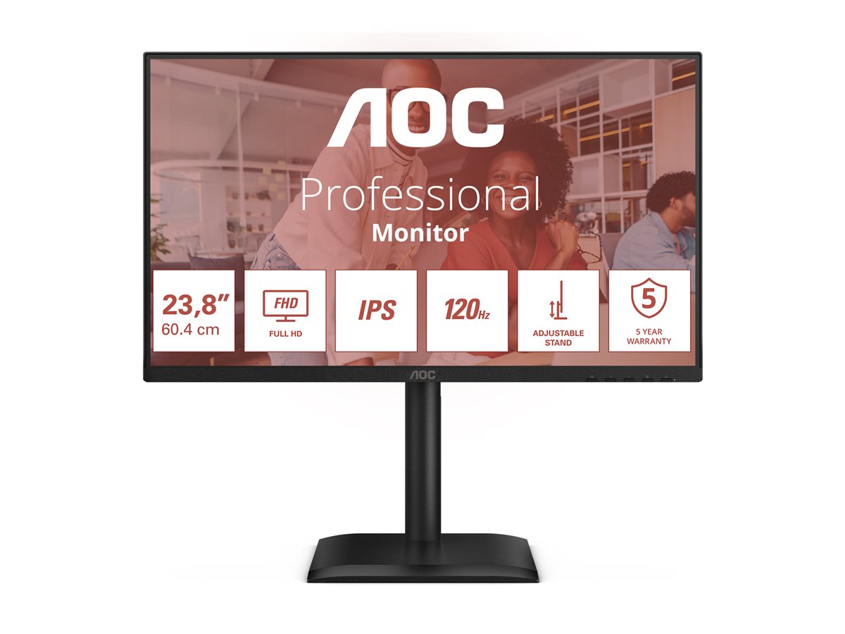 AOC 24E4U - Monitor LED - 24" (23.8" visível) - Image 3