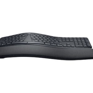Logitech Ergo Series ERGO K860 for Business - Teclado - full size - sem fios - 2.4 GHz, Bluetooth 5.0 LE - Alemão - grafite