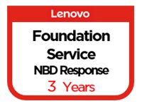 Lenovo Foundation Service - Contrato extendido de serviço - peças e mão de obra (para servidores) - 3 anos - no local - horário de funcionamento / 5 dias por semana - resposta em tempo: NBD