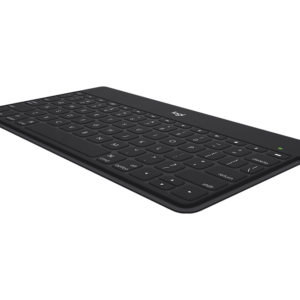 Logicool Keys-To-Go - Teclado - sem fios - Bluetooth - AZERTY - Flamengo - preto