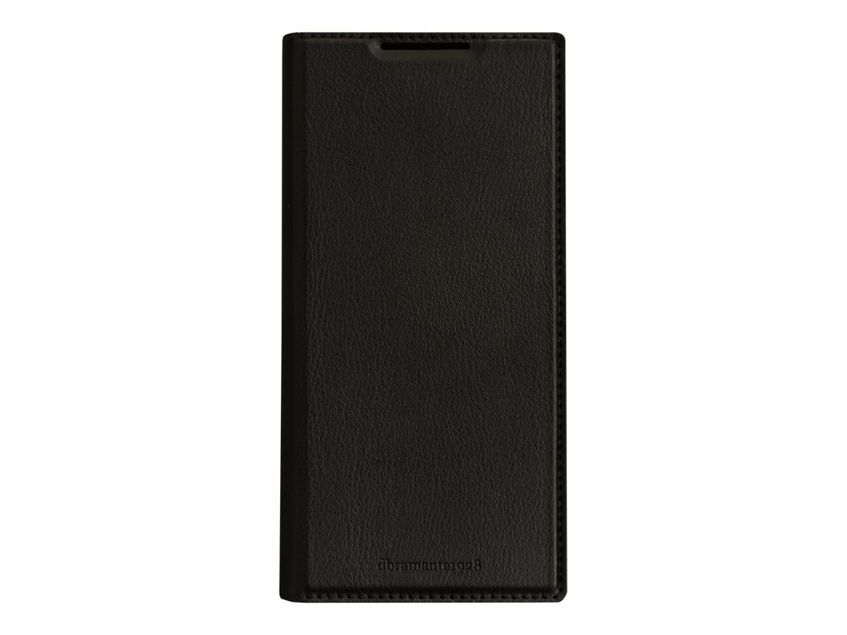 dbramante1928 Oslo - Capa flip cover para telemóvel - poliuretano (PU), plástico - preto - para Samsung Galaxy S23 Ultra