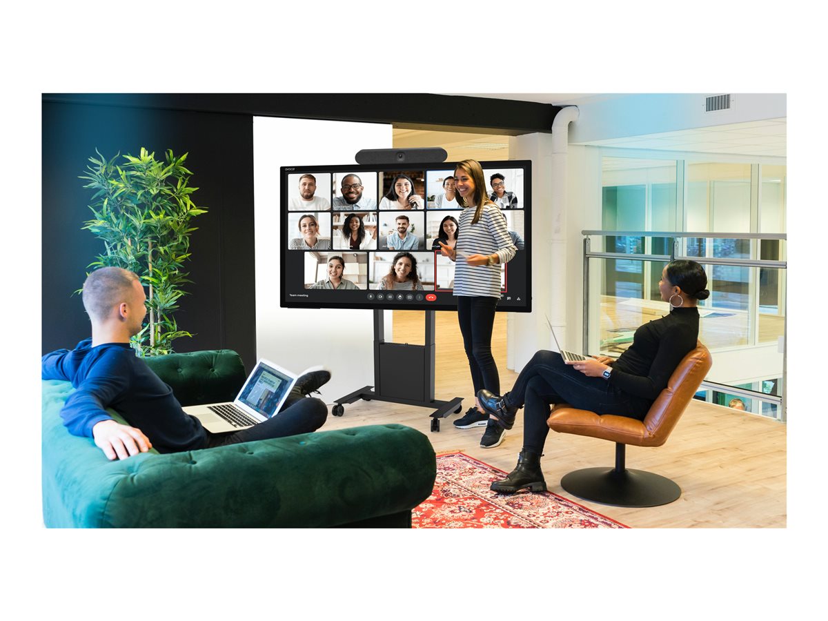 Avocor AVH-8620 - 86" Classe Diagonal H Series ecrã LCD com luz de fundo LED - interativa - com ecrã tátil (multi-touch) - 4K UHD (2160p) 3840 x 2160 - LED de iluminação directa